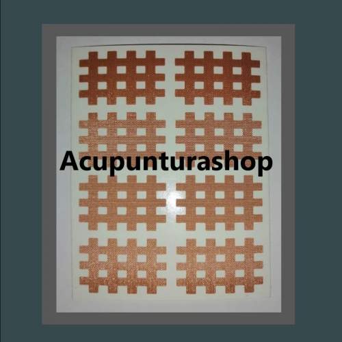 Aguja de acupuntura cosmética de acero siliconada con mango de cobre con  cabeza y sin guía 0,18x7 mm./38x0,28 cun